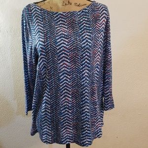 Jones New York women's long sleeve top